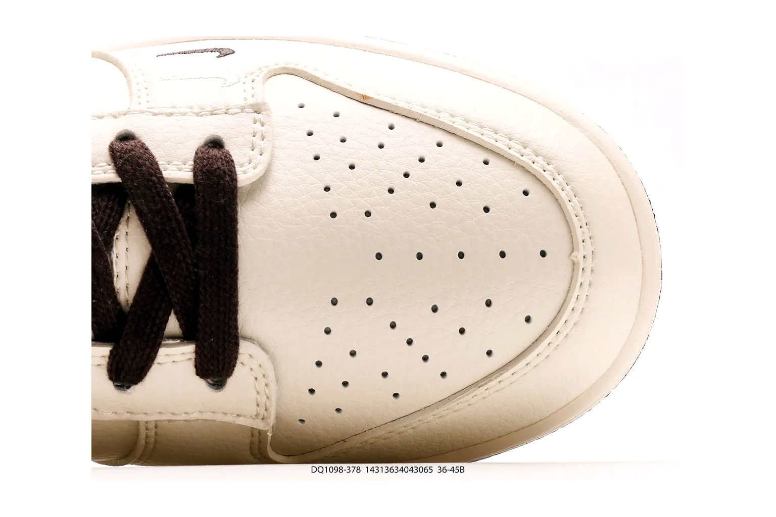 Nike Air Force 1 Low Sail Black court low top six photo view thumbnail 3