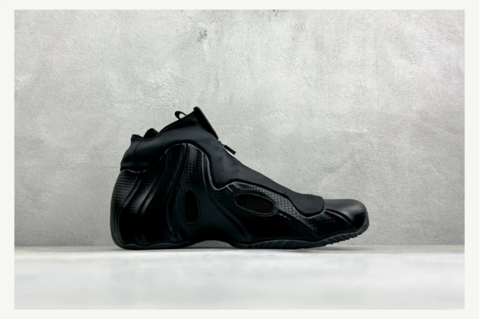 Nike Air Foamposite Black Mid Top shopping brief image SKU 1182167379 thumbnail 4