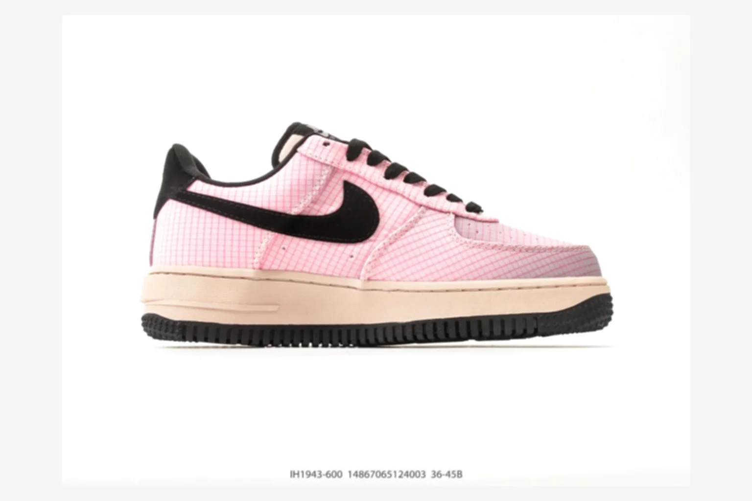 Nike Air Force 1 White Red Low Top shopping brief image SKU 1182167166 thumbnail 4