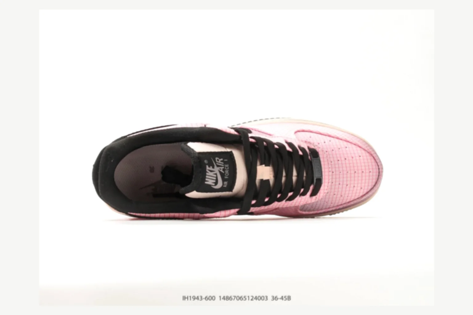 Nike Air Force 1 White Red Low Top shopping brief image SKU 1182167166 thumbnail 5