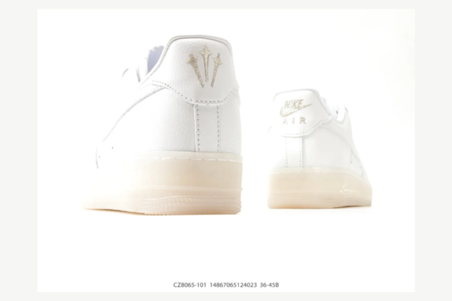 Nike Air Force 1 Brown Cream Low Top shopping brief image SKU 1182167171 thumbnail 3