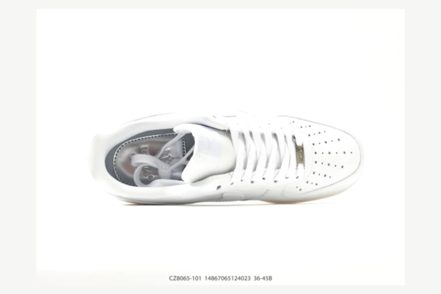 Nike Air Force 1 Brown Cream Low Top shopping brief image SKU 1182167171 thumbnail 5