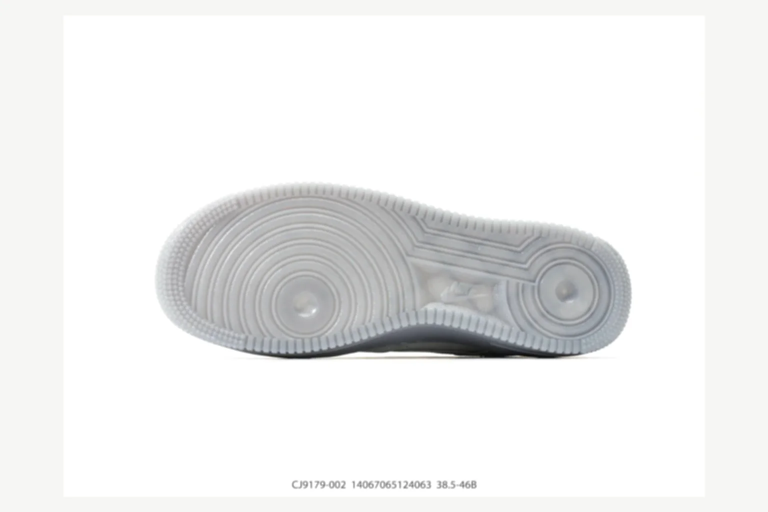 Nike Air Force 1 Black Gray Low Top shopping brief image SKU 1182167177 thumbnail 6