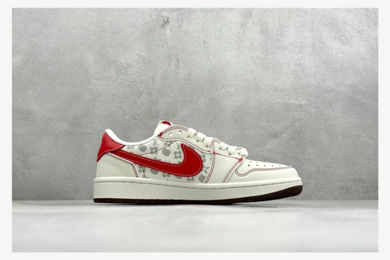Adidas Samba White Red Low Top shopping brief image SKU 1182167385 thumbnail 4