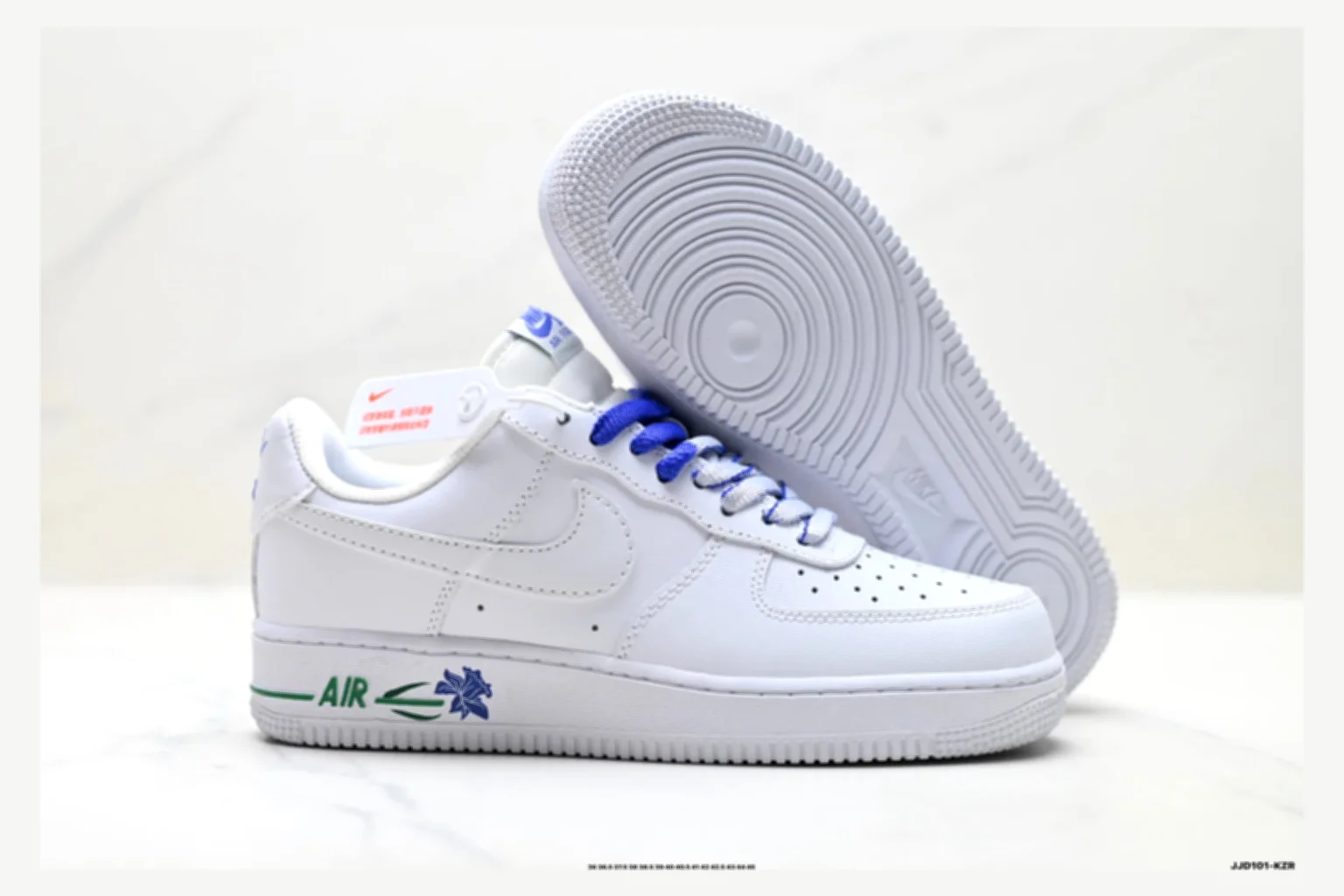 Nike Air Force 1 Silver Gray Low Top shopping brief image SKU 1182167439 thumbnail 2