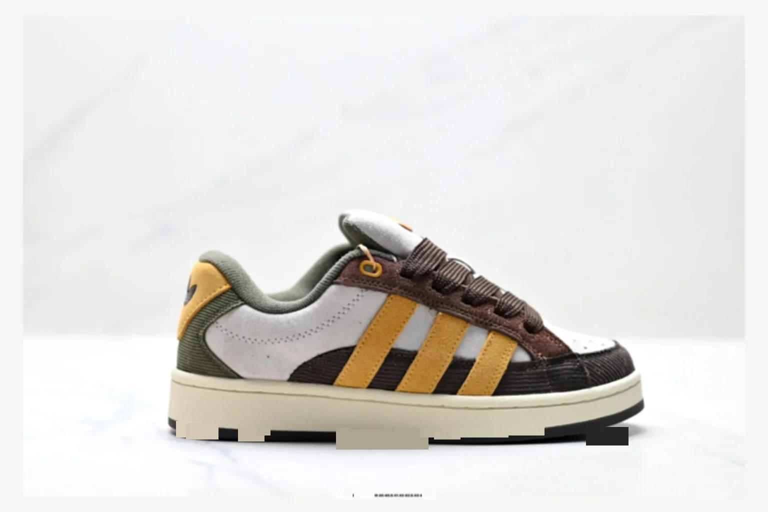 Adidas Campus Brown Yellow Low Top shopping brief image SKU 1182167515