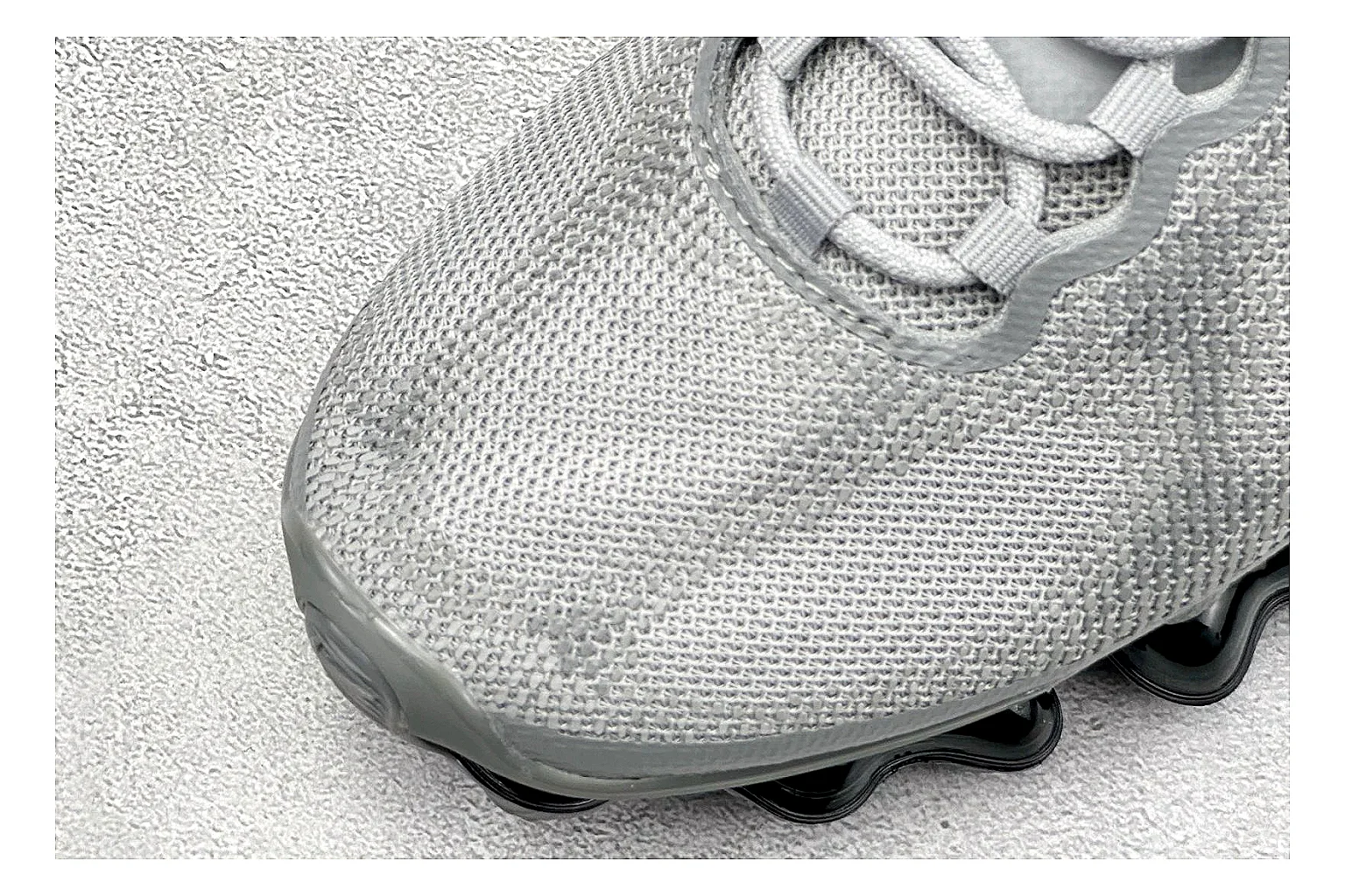 Nike Air Liquid Metal Silver shopping brief image showing reflective silver upper, running-inspired panels, sculpted pod outsole, and glossy tech finish thumbnail 3