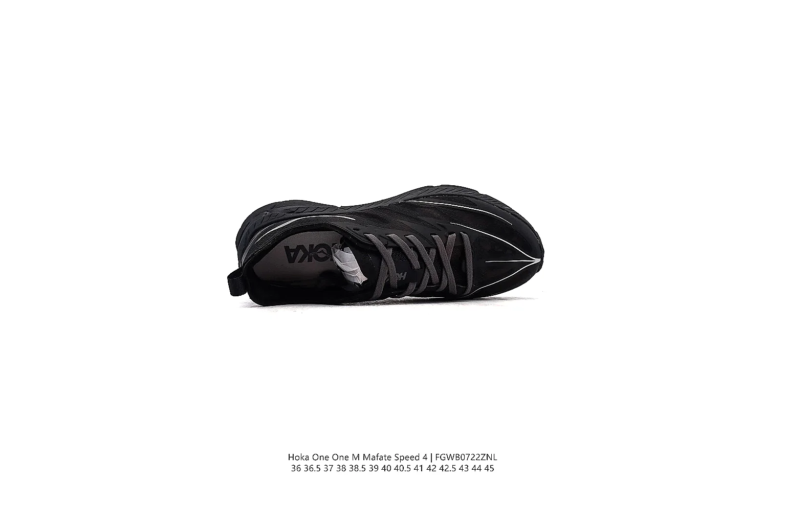 gogobuy.cloud Nike Black Air Runner 0691 Black runner product image thumbnail 6