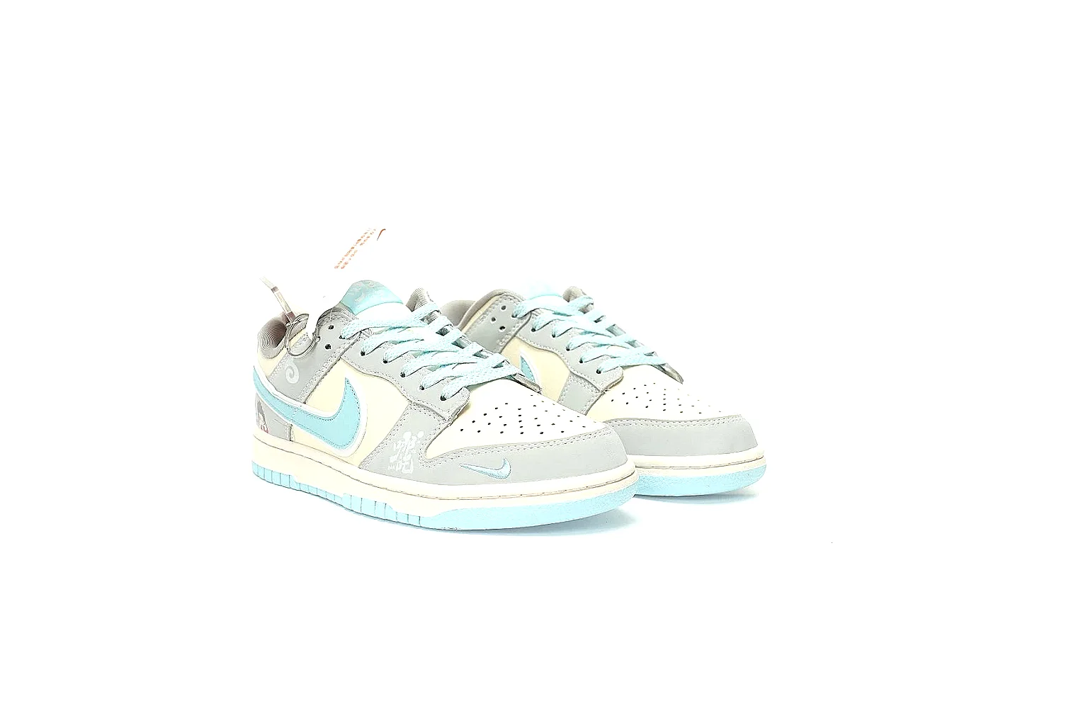GogoBuy agent brief photos for Nike Aqua White Low Court thumbnail 2