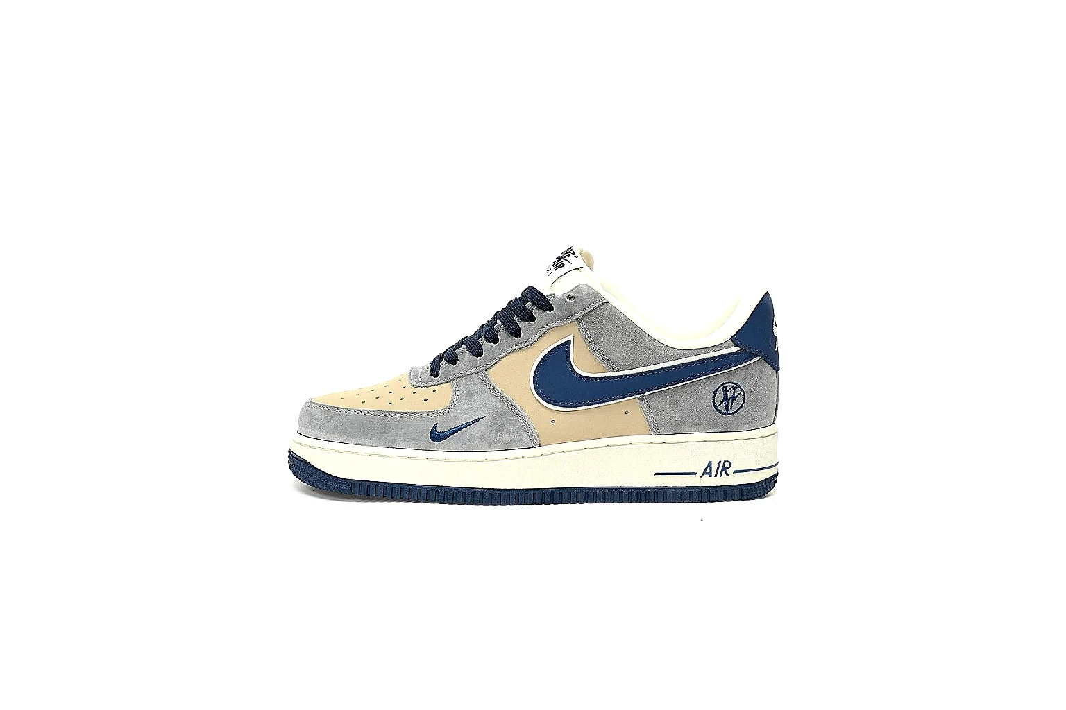 GogoBuy agent brief photos for Nike Beige Blue Low Court thumbnail 2