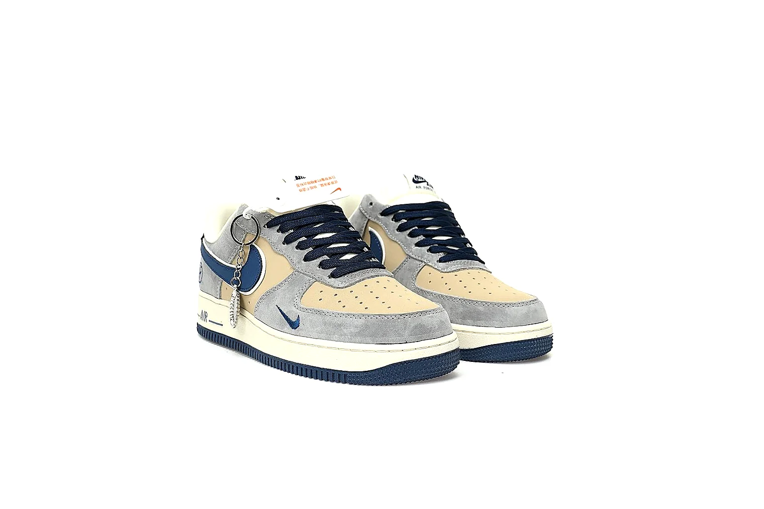 GogoBuy agent brief photos for Nike Beige Blue Low Court