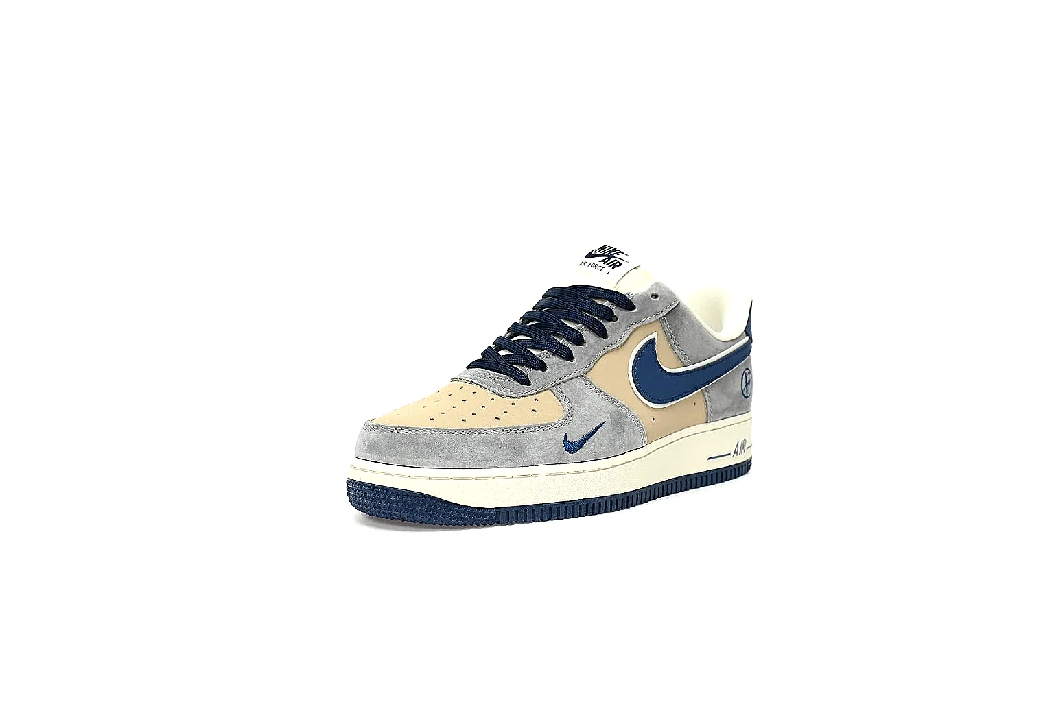 GogoBuy agent brief photos for Nike Beige Blue Low Court thumbnail 4