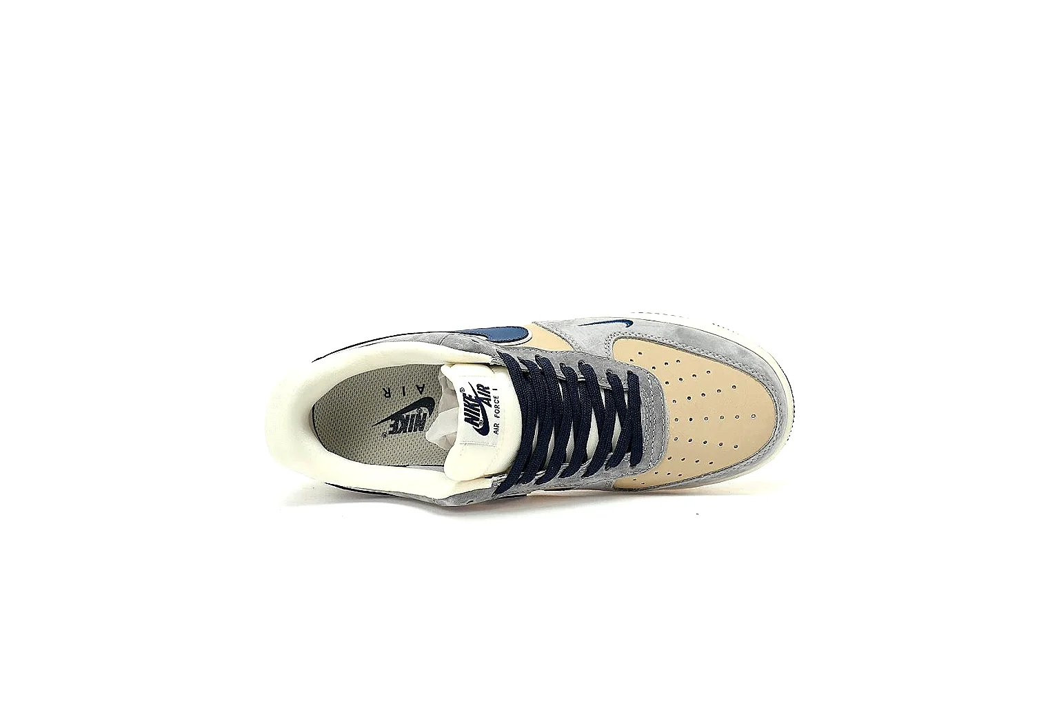 GogoBuy agent brief photos for Nike Beige Blue Low Court thumbnail 6