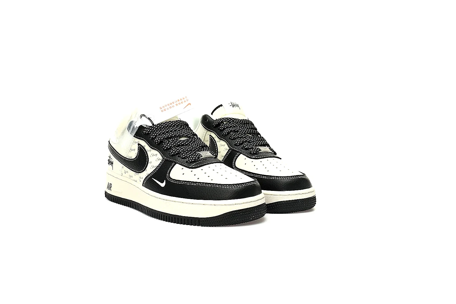 GogoBuy agent brief photos for Nike Black Cream Low Court thumbnail 2