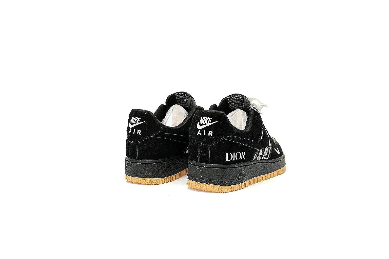 GogoBuy agent brief photos for Nike Black Gum Low Court thumbnail 3