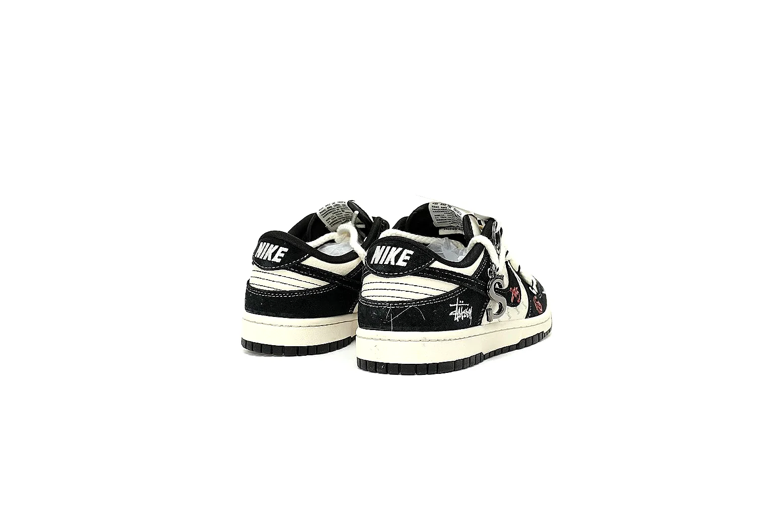 GogoBuy agent brief photos for Nike Black Red Low Court thumbnail 3