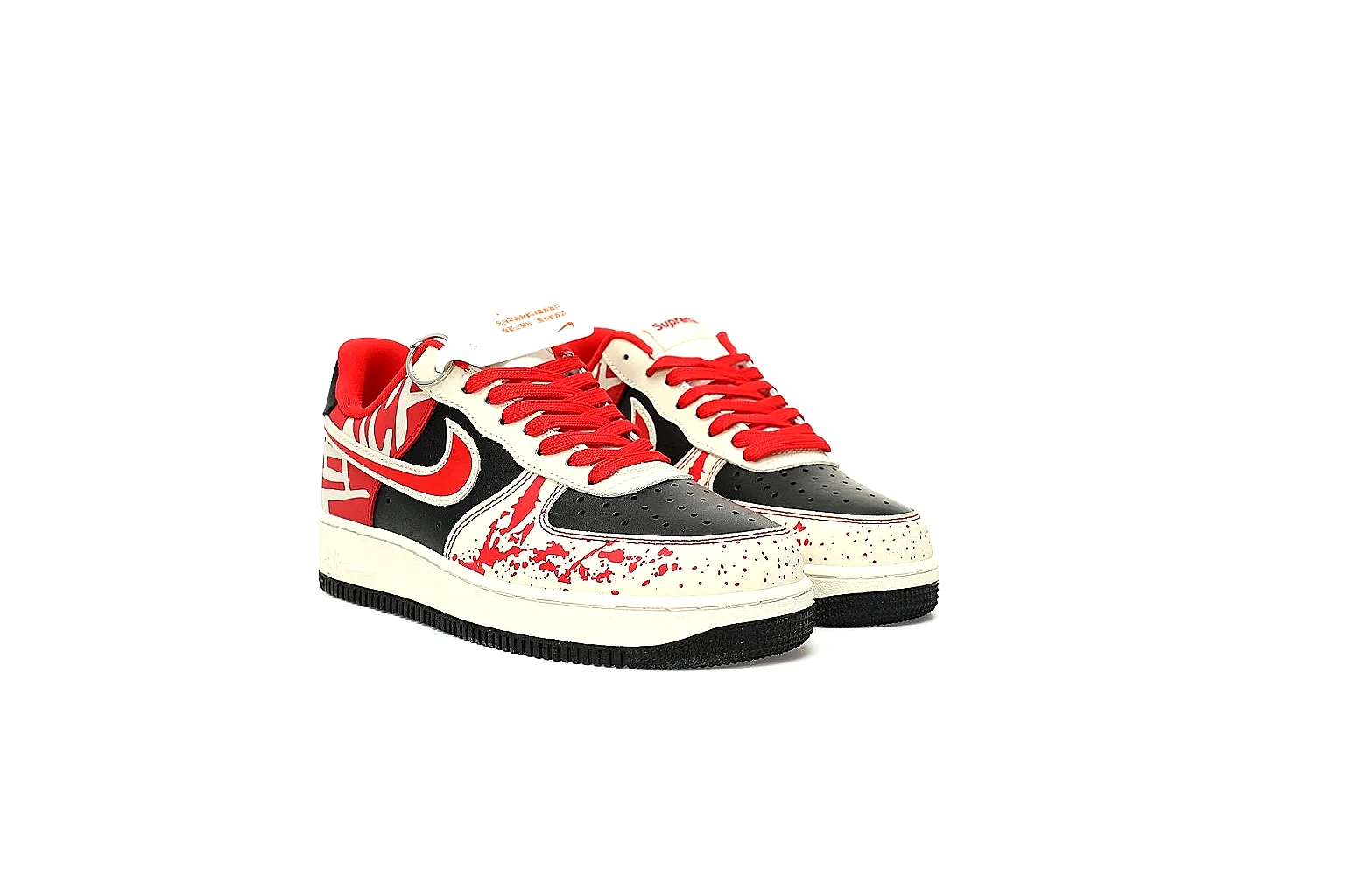 GogoBuy agent brief photos for Nike Black White Low Court