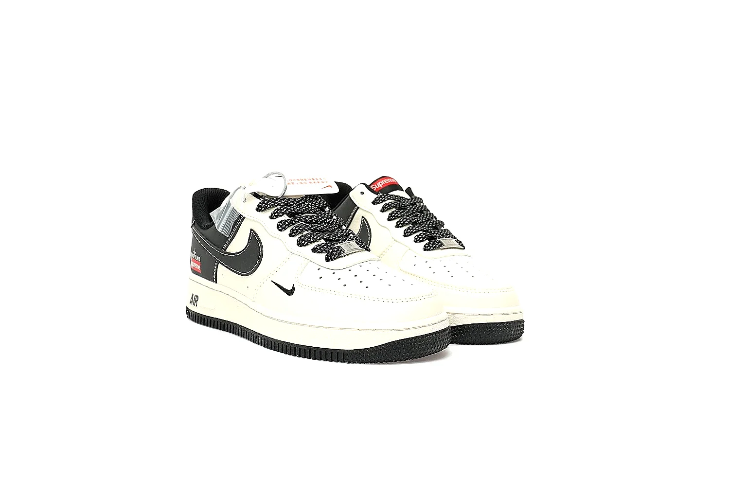 GogoBuy agent brief photos for Nike Black White Low Court thumbnail 3