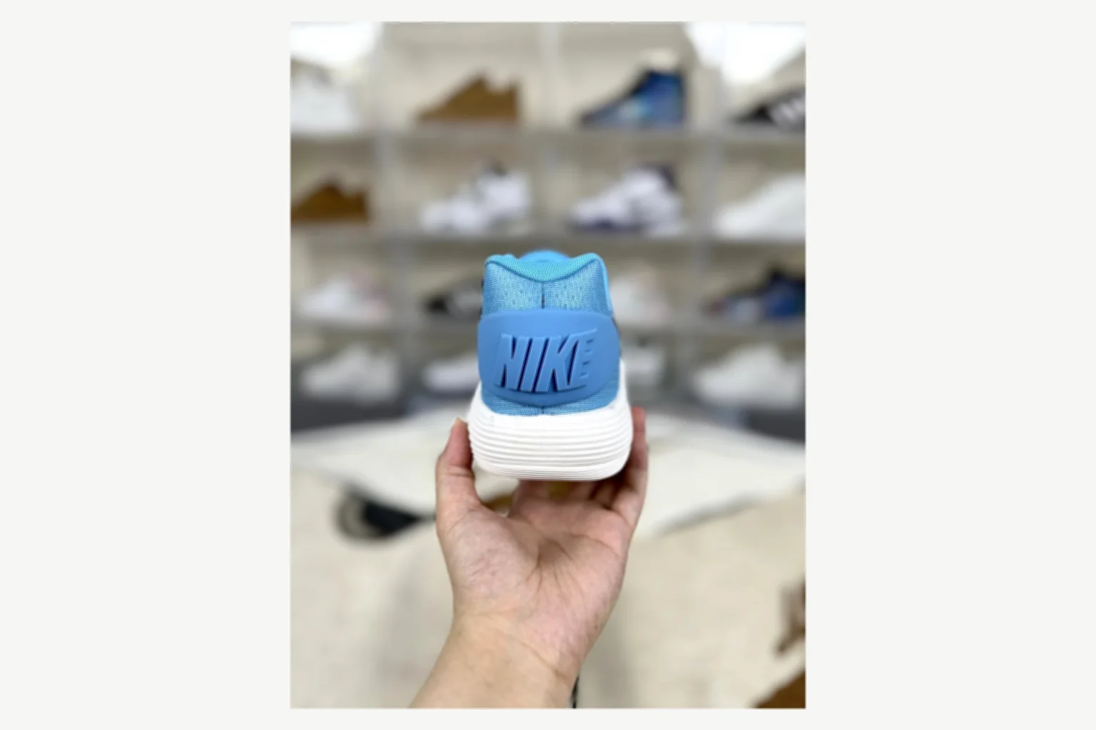 Nike Blue Silver Low Top Runner shopping brief image SKU 1194923779 thumbnail 6