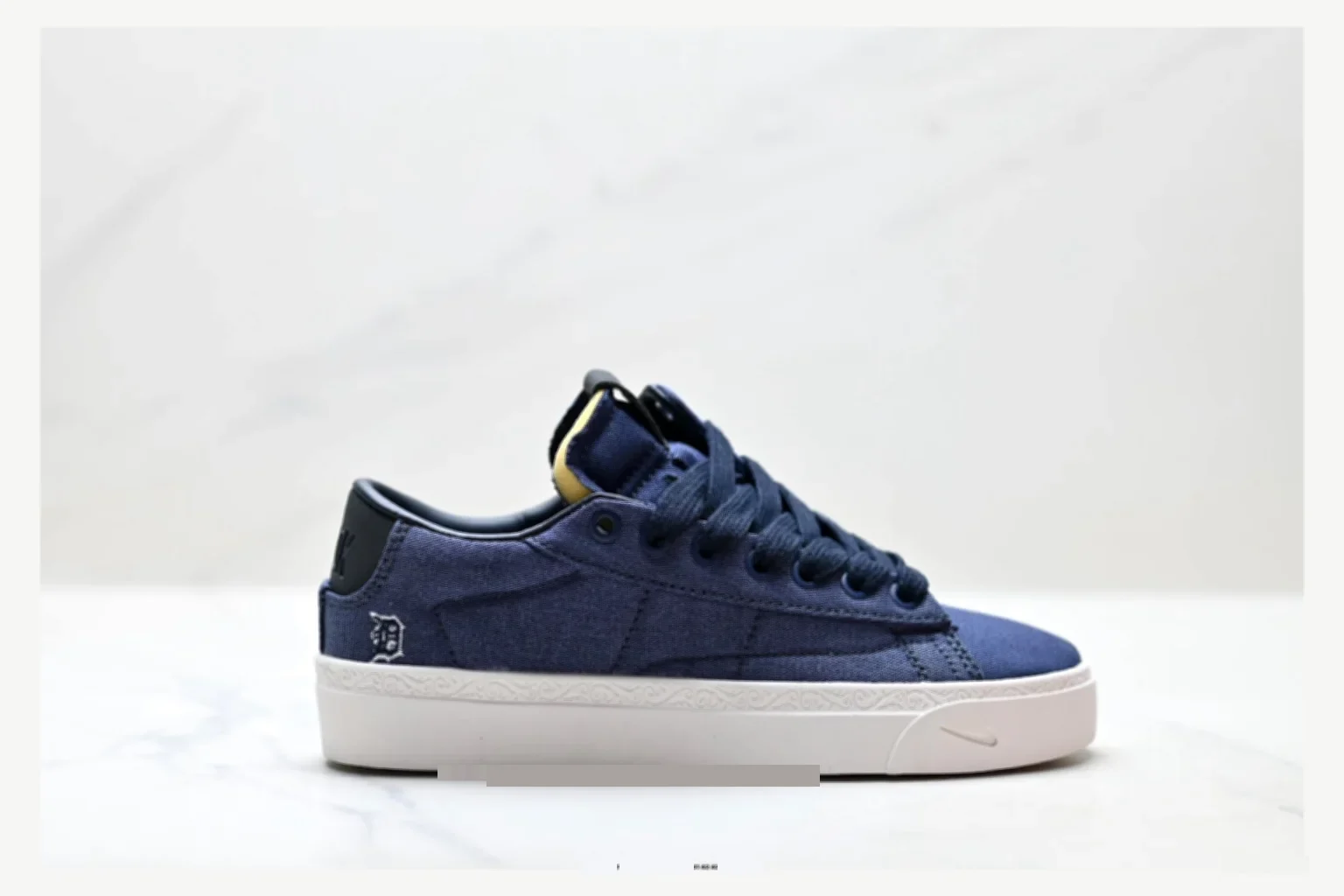 Nike Navy Blue Low Top Sneaker shopping brief image SKU 1182167500