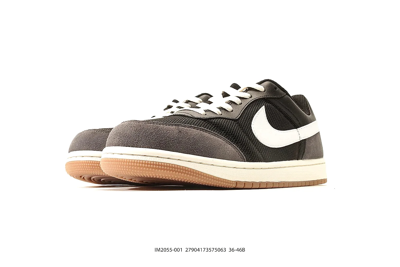 GogoBuy agent brief photos for Nike Brown Black Low Court thumbnail 3