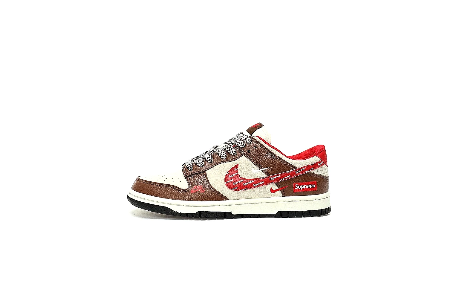 GogoBuy agent brief photos for Nike Brown Red Low Court