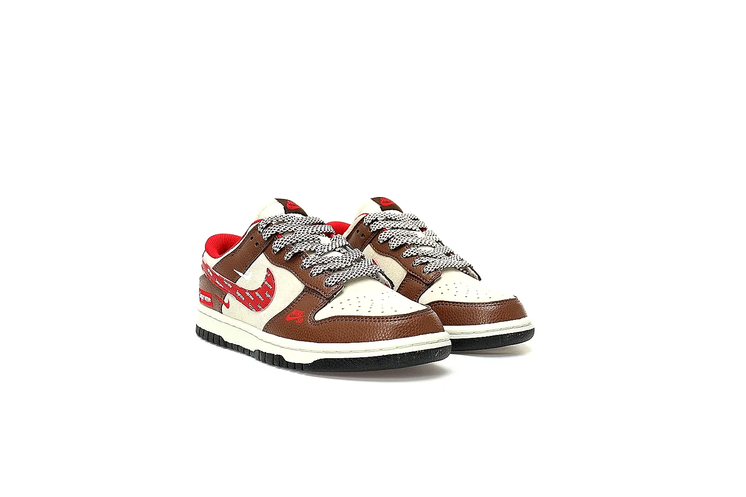 GogoBuy agent brief photos for Nike Brown Red Low Court thumbnail 3