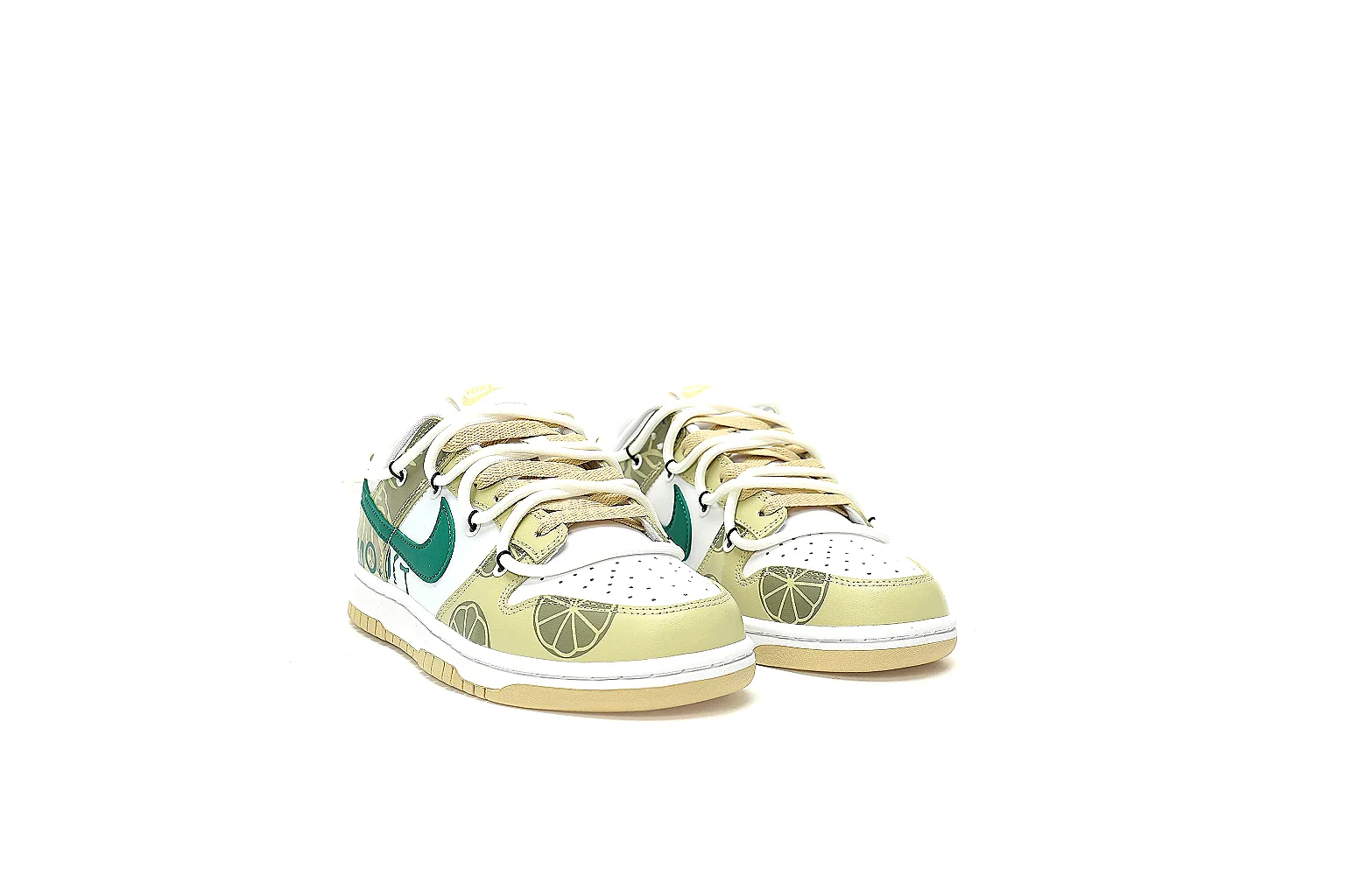 GogoBuy agent brief photos for Nike Camo Green Low Court Sneaker thumbnail 3