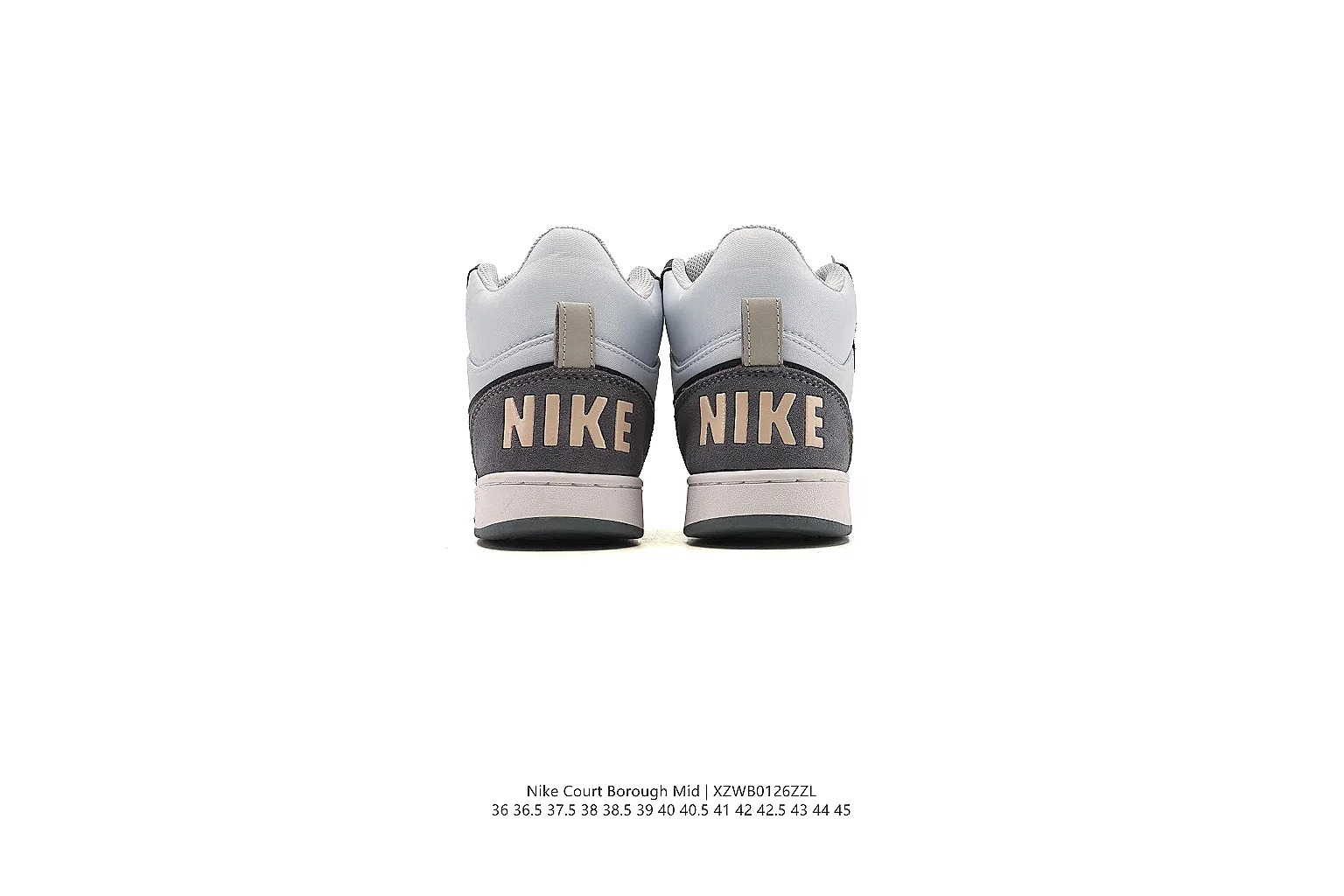 gogobuy.cloud Nike Grey Black Court Low 0397 Grey Black low-top product image thumbnail 2