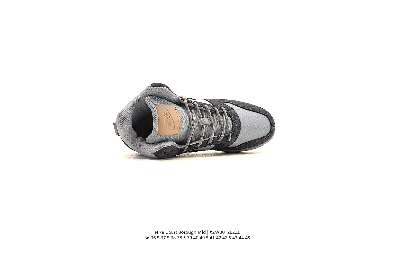 gogobuy.cloud Nike Grey Black Court Low 0397 Grey Black low-top product image thumbnail 6