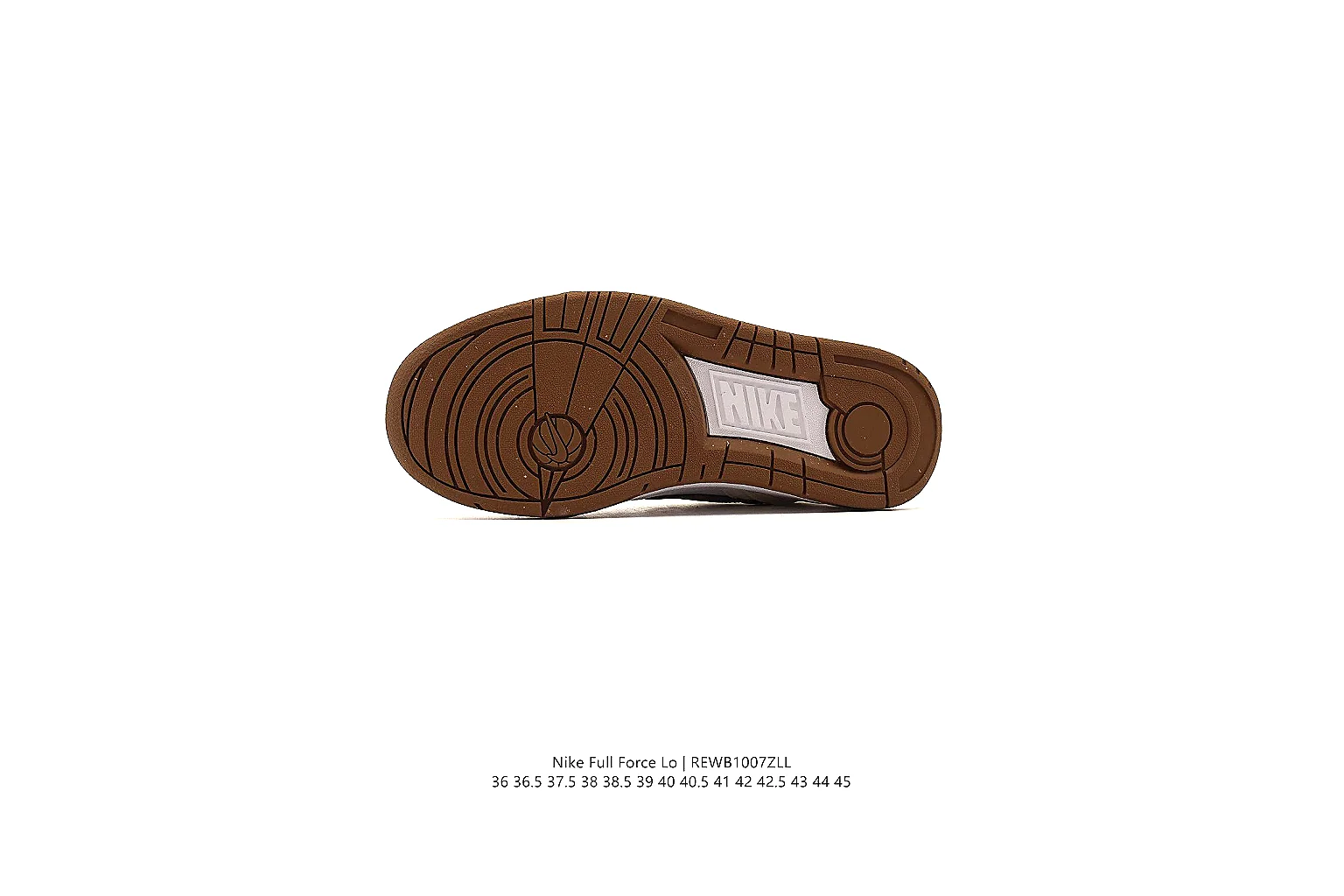 gogobuy.cloud Nike White Brown Court Low 0376 White Brown low-top product image thumbnail 3