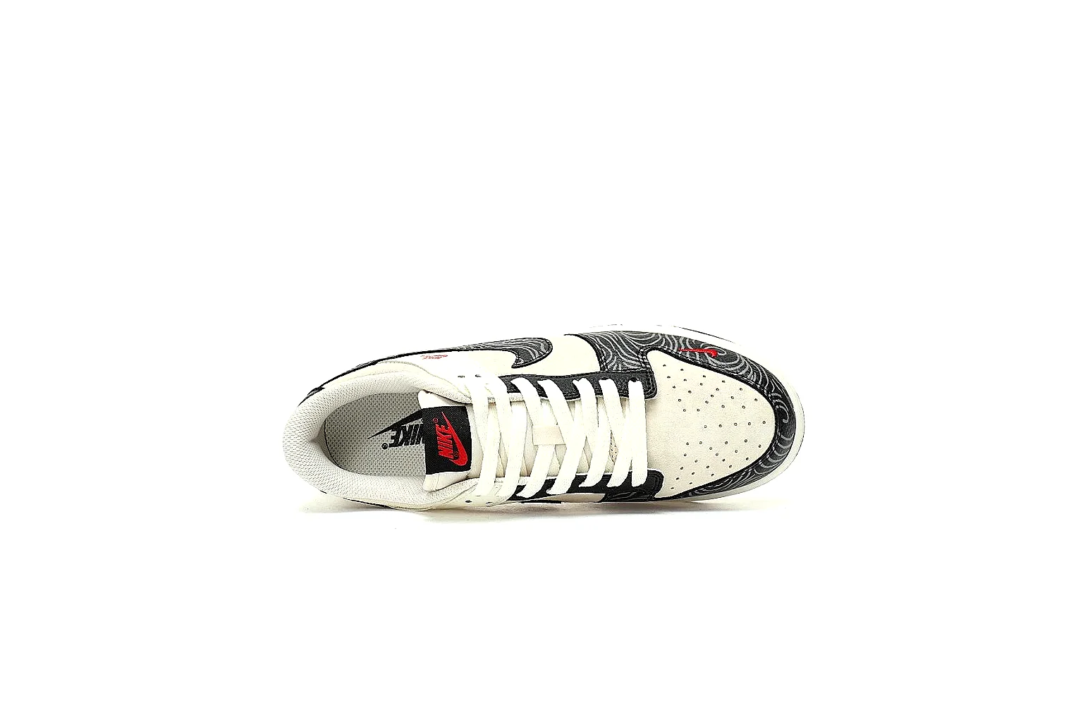 GogoBuy agent brief photos for Nike Cream Black Red Low Court thumbnail 6