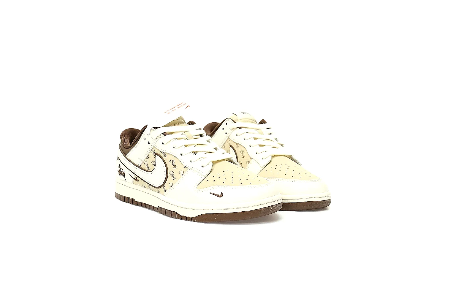 GogoBuy agent brief photos for Nike Cream Brown Low Court thumbnail 3