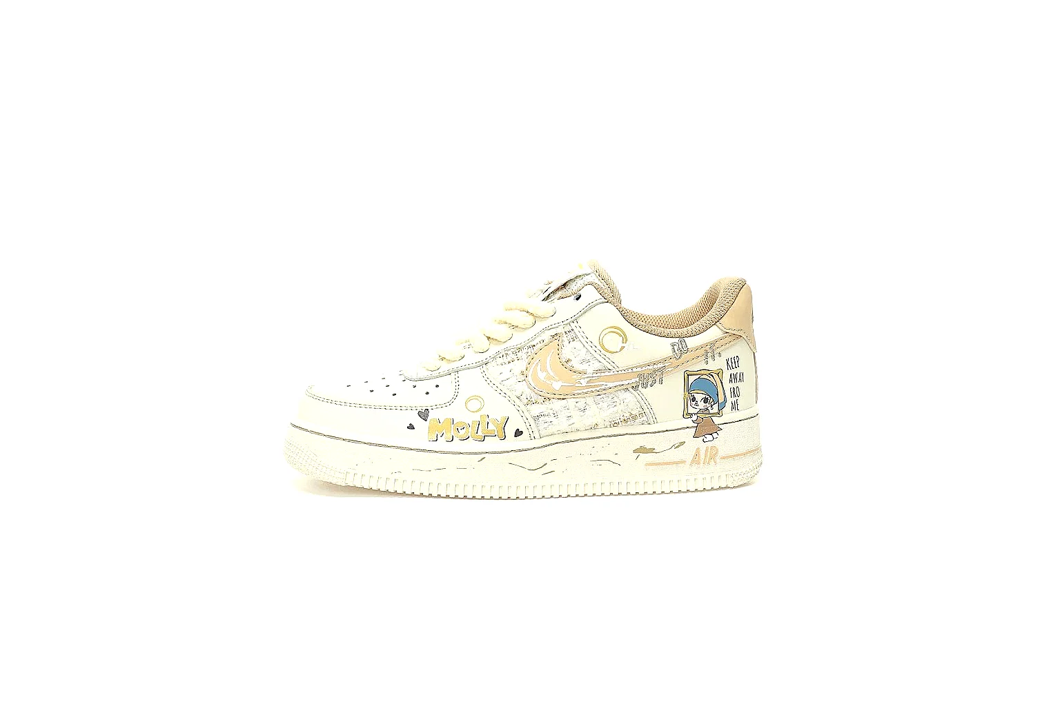 GogoBuy agent brief photos for Nike Cream Gold Low Court thumbnail 2