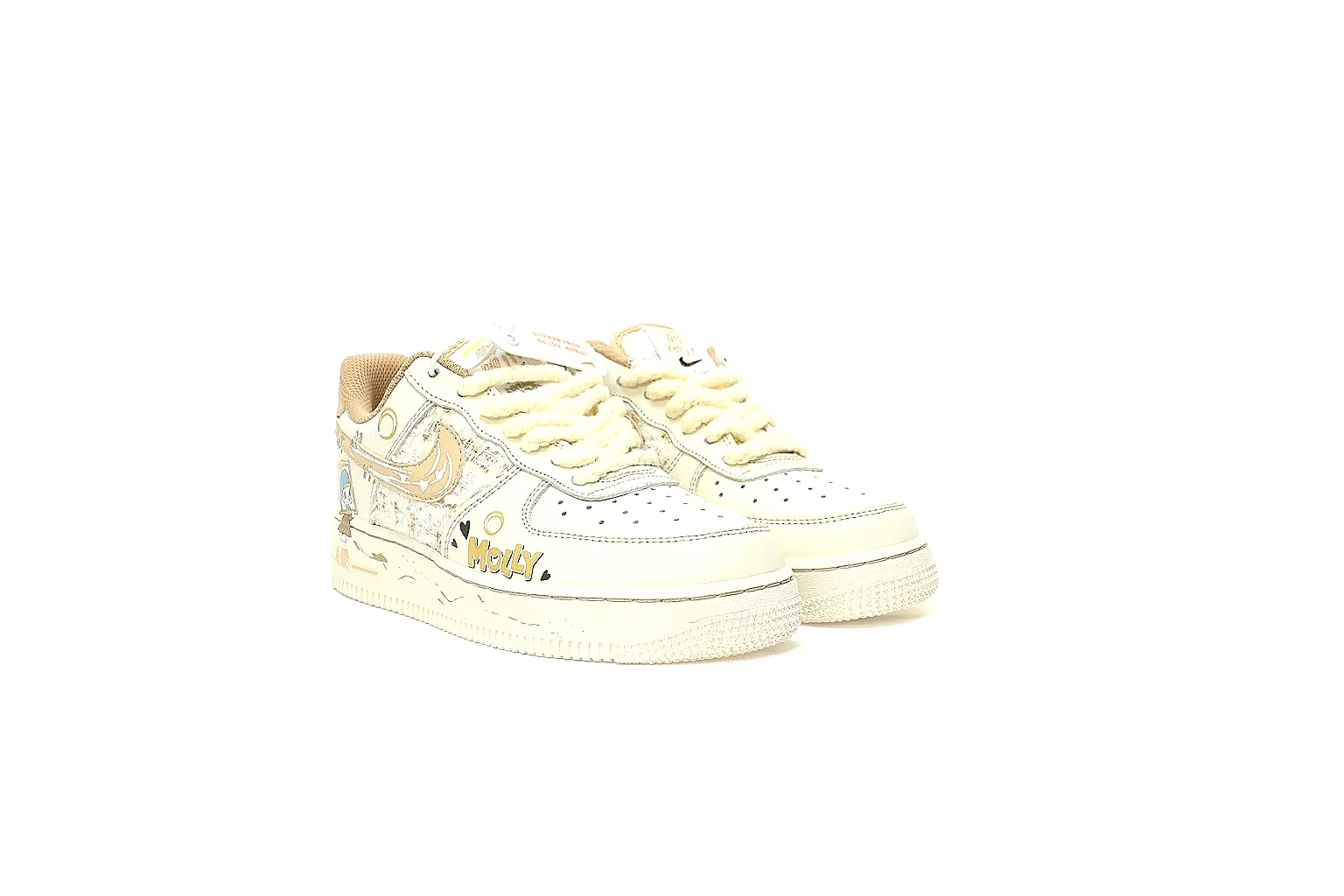 GogoBuy agent brief photos for Nike Cream Gold Low Court thumbnail 3