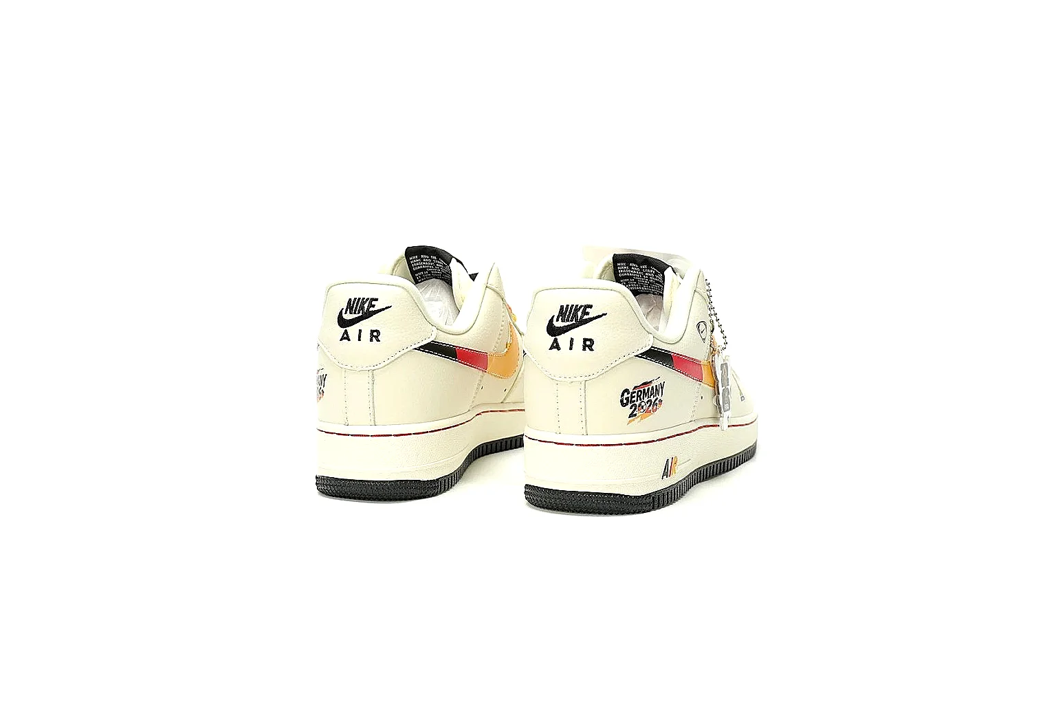 GogoBuy agent brief photos for Nike Cream Orange Low Court Sneaker thumbnail 3
