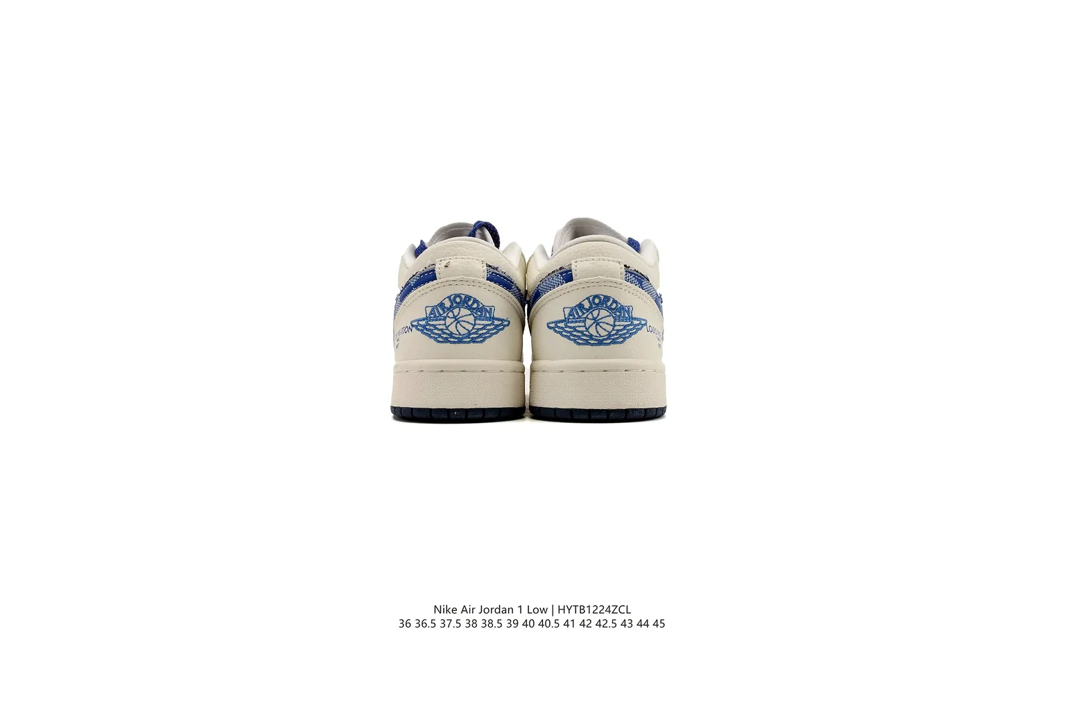 Nike Dunk Low Blue White court low top six photo view thumbnail 6