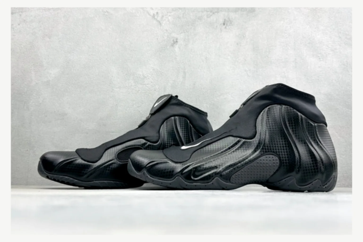 Nike Air Foamposite Black Mid Top shopping brief image SKU 1182167379 thumbnail 2