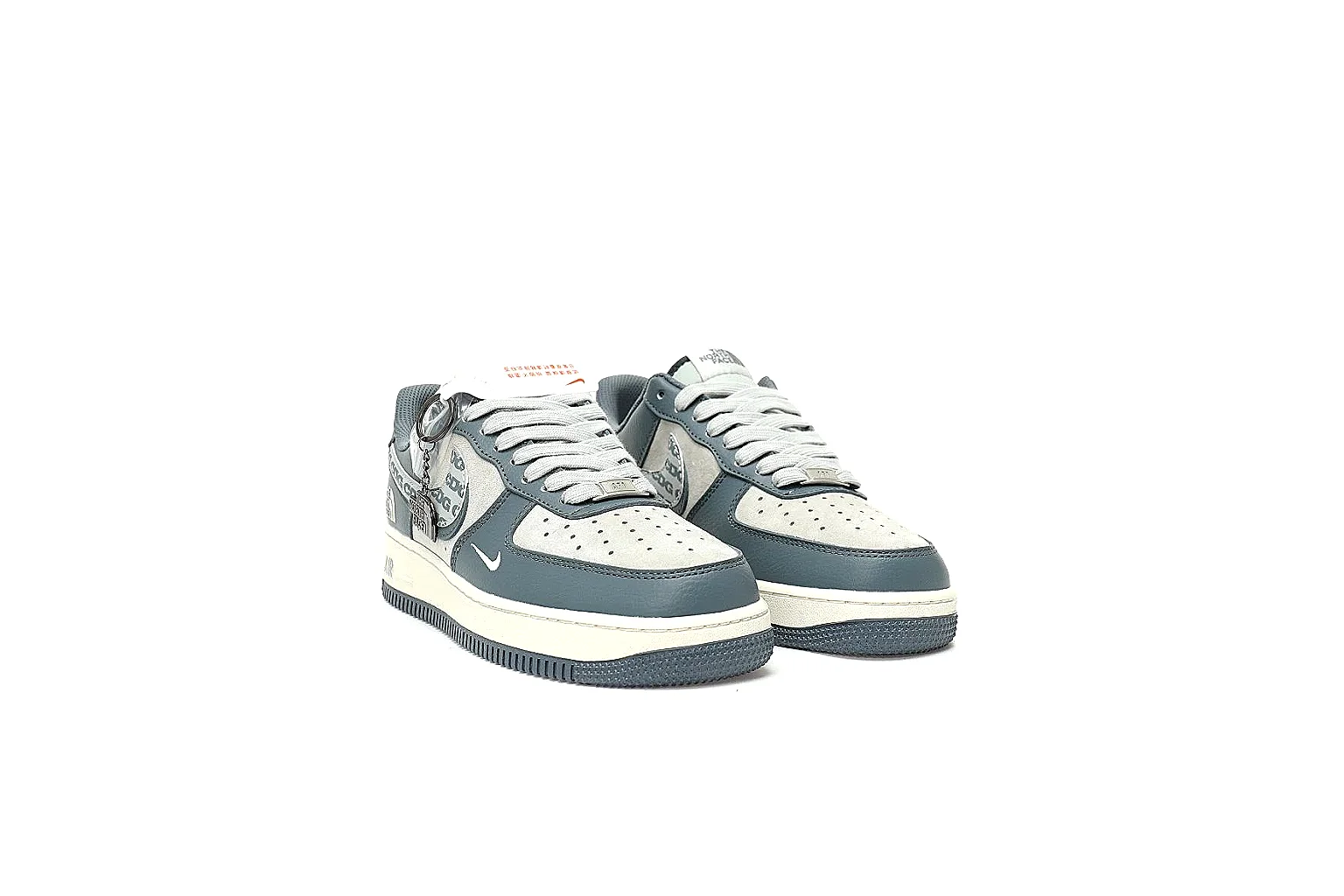GogoBuy agent brief photos for Nike Gray Blue Low Court thumbnail 3