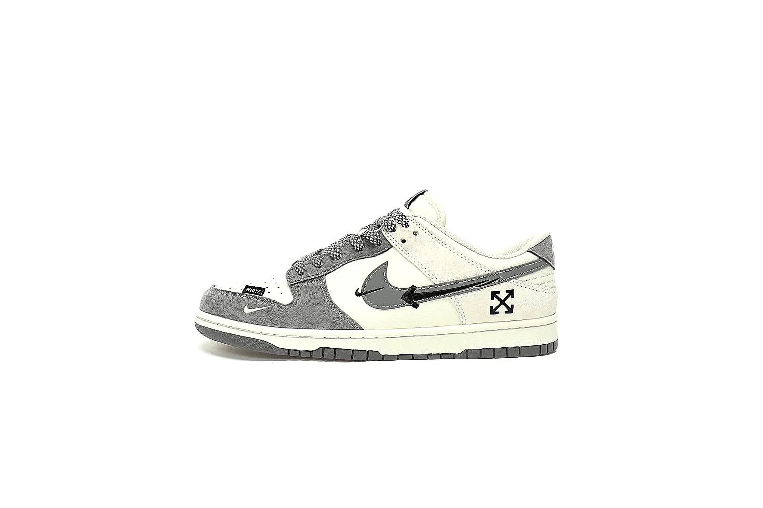 GogoBuy agent brief photos for Nike Gray Low Court Sneaker