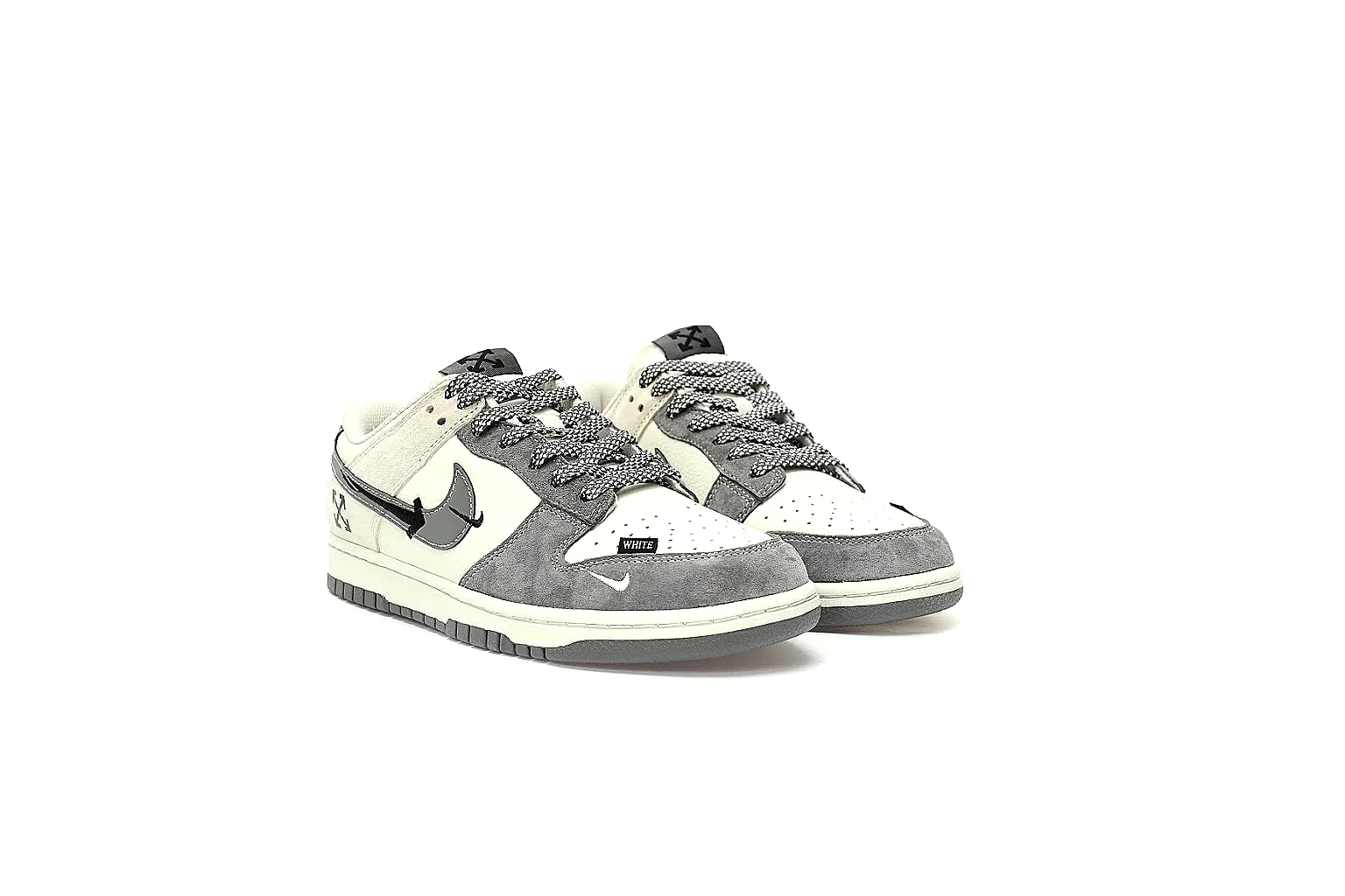 GogoBuy agent brief photos for Nike Gray Low Court Sneaker thumbnail 3