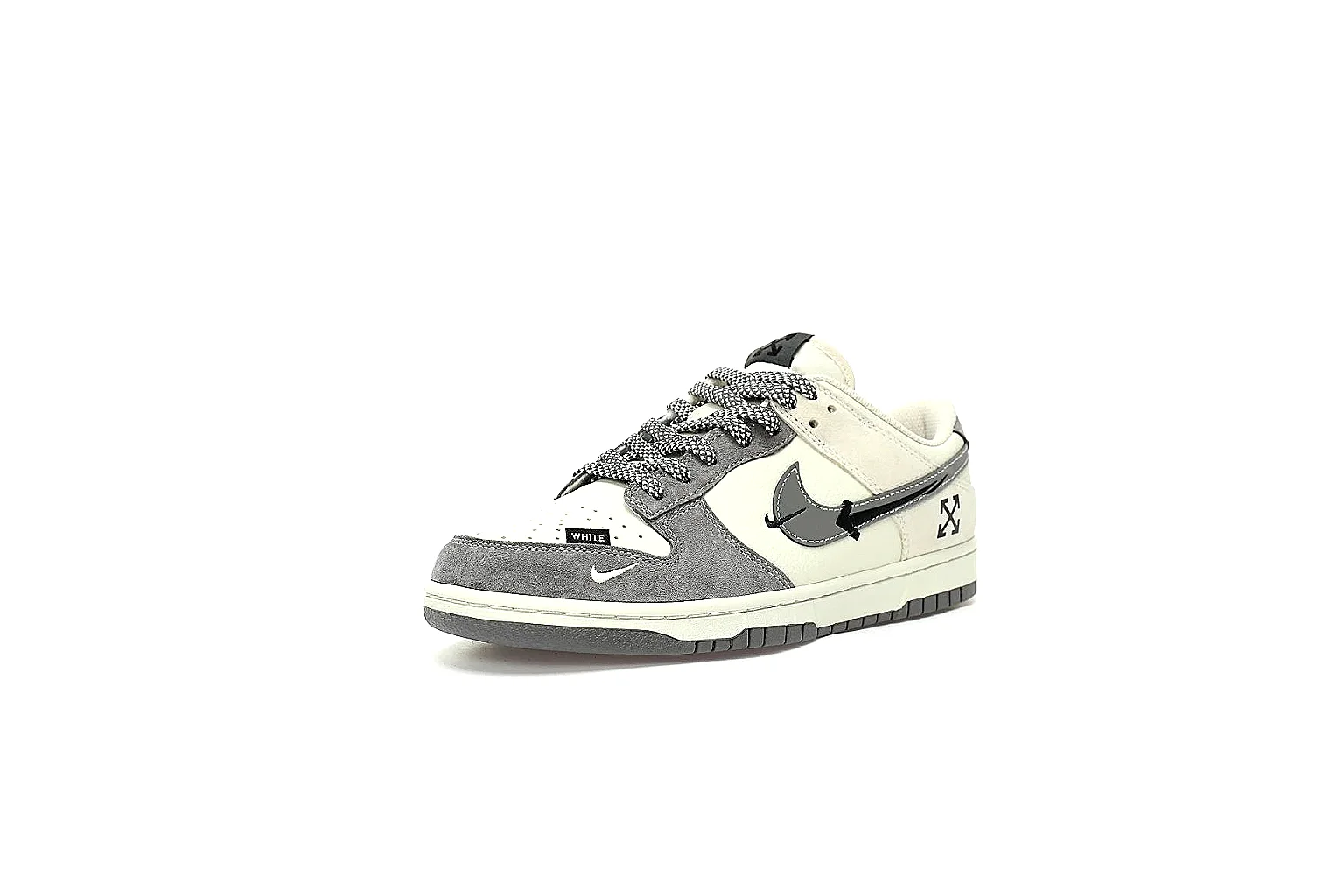 GogoBuy agent brief photos for Nike Gray Low Court Sneaker thumbnail 4