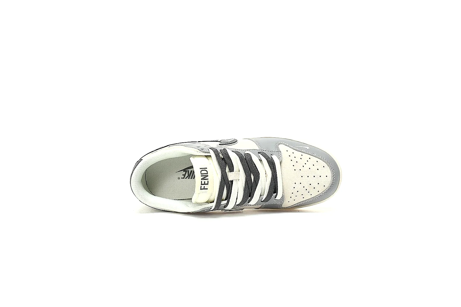 GogoBuy agent brief photos for Nike Gray White Low Court thumbnail 6