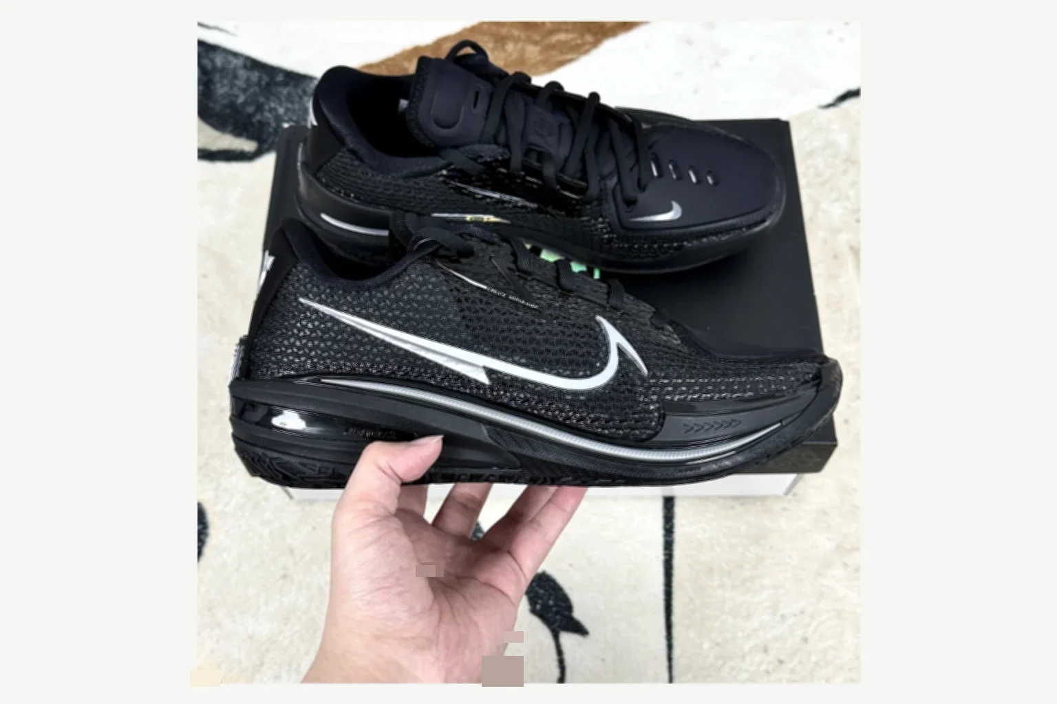 Nike Air Zoom GT Cut 1 Silver Gray Low Top shopping brief image SKU 1194924687