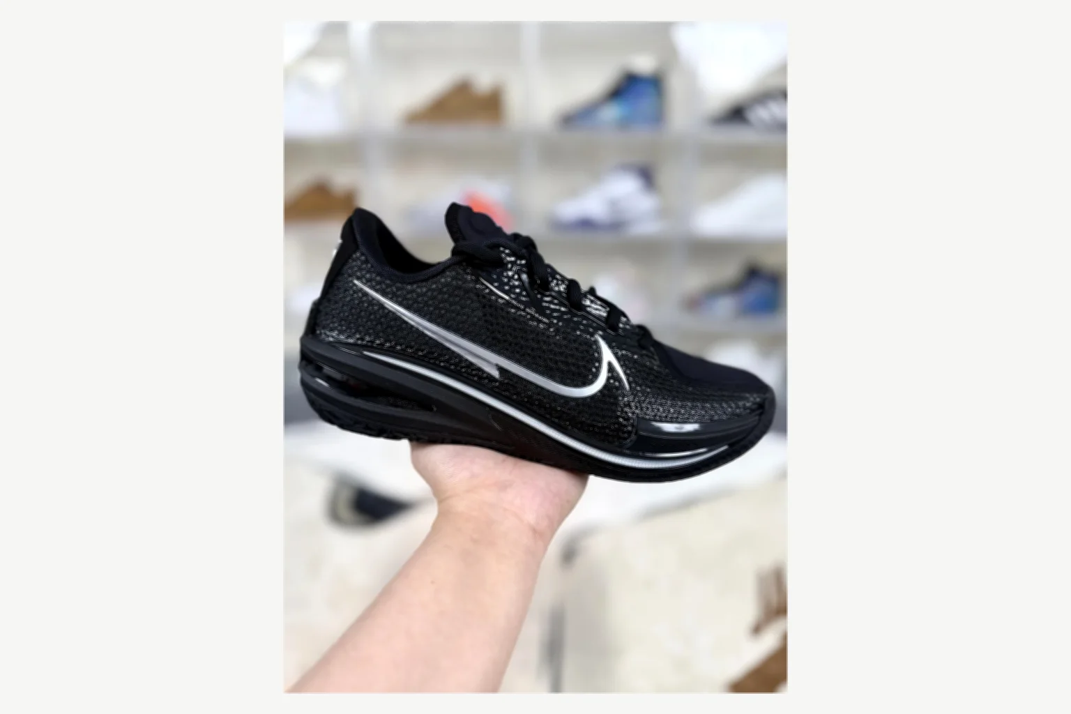 Nike Air Zoom GT Cut 1 Silver Gray Low Top shopping brief image SKU 1194924687 thumbnail 4