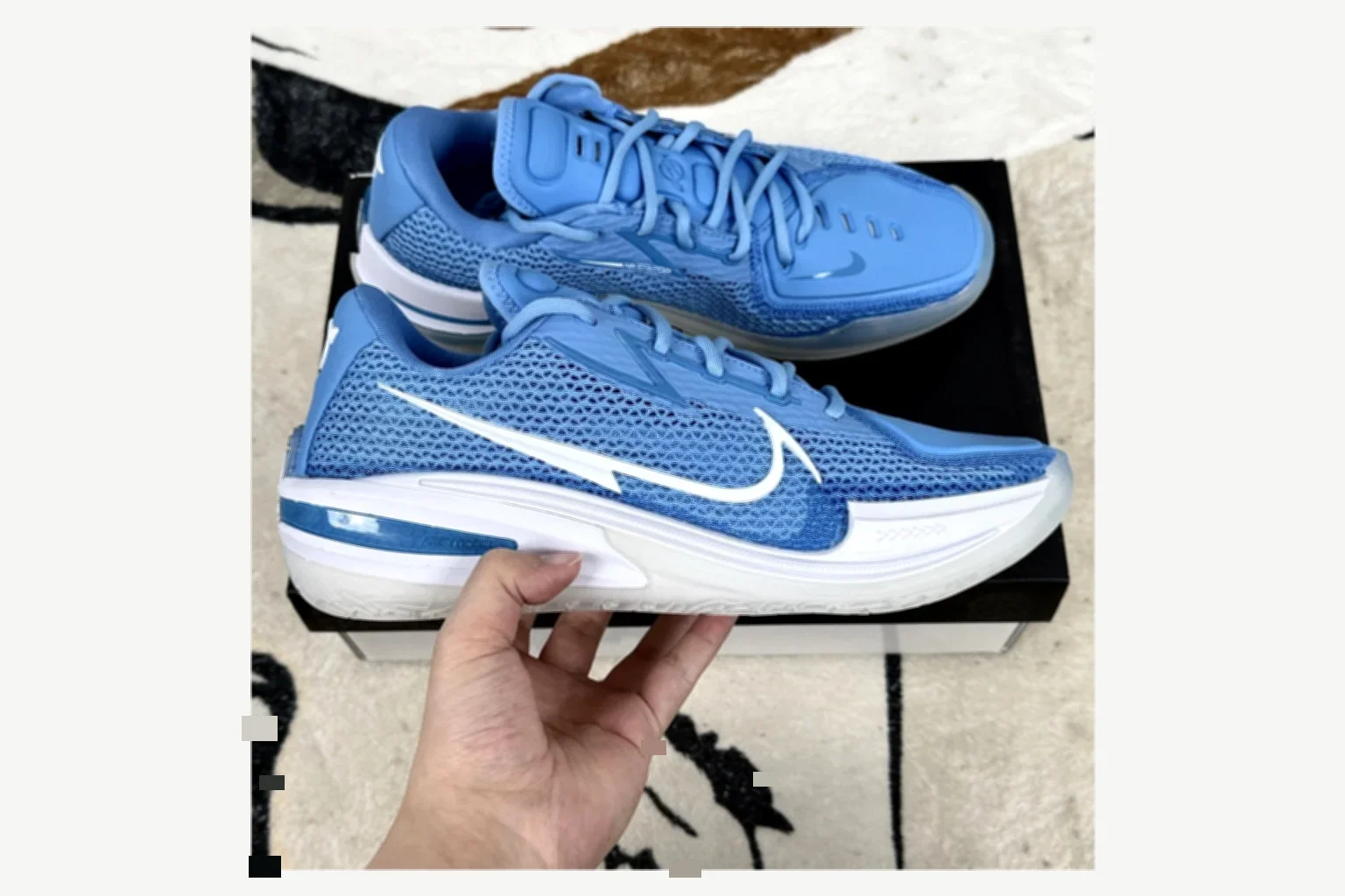 Nike Air Zoom GT Cut 1 Black White Low Top shopping brief image SKU 1194924713