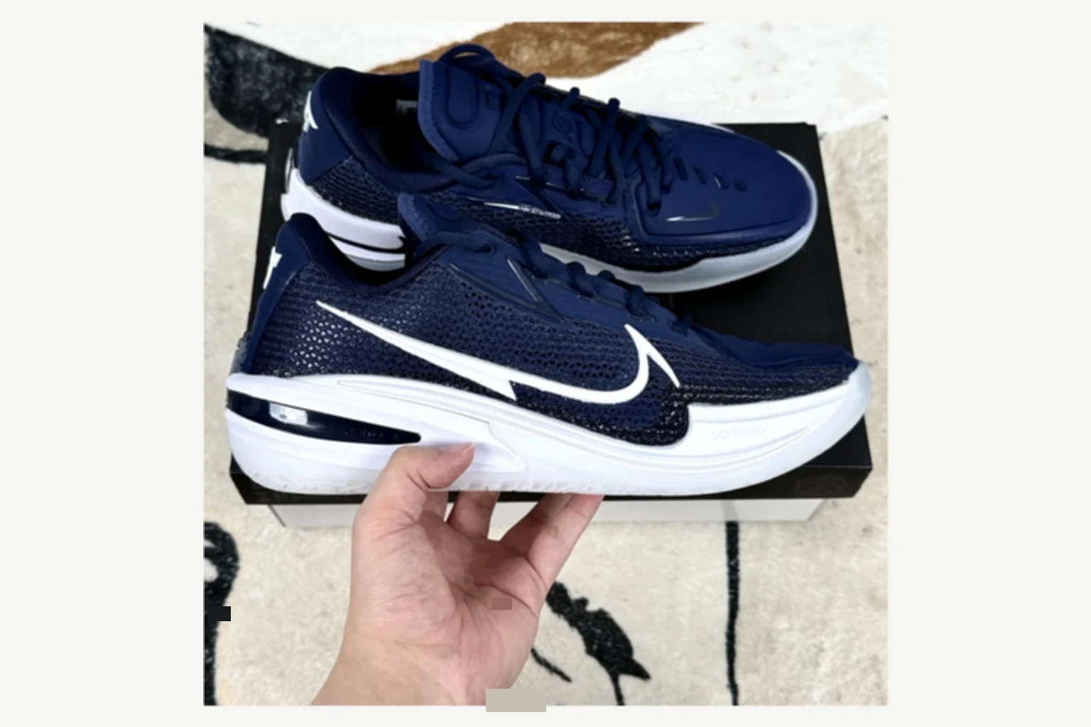 Nike Air Zoom GT Cut 1 Green White Low Top shopping brief image SKU 1194924743