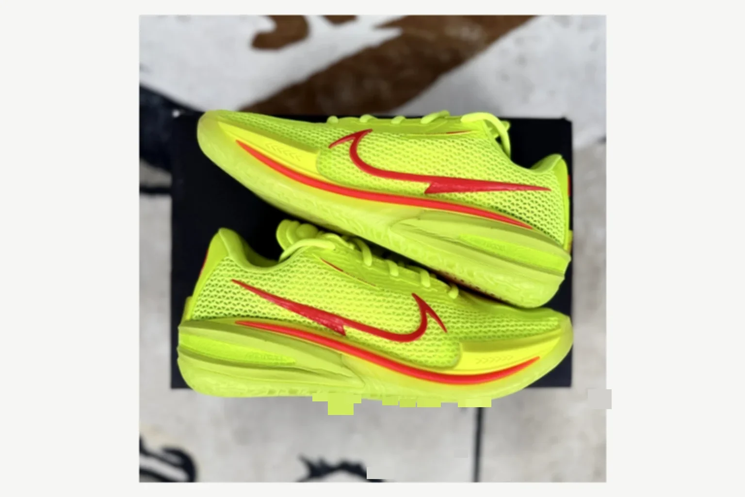 Nike Air Zoom GT Cut 1 White Red Low Top shopping brief image SKU 1194924766