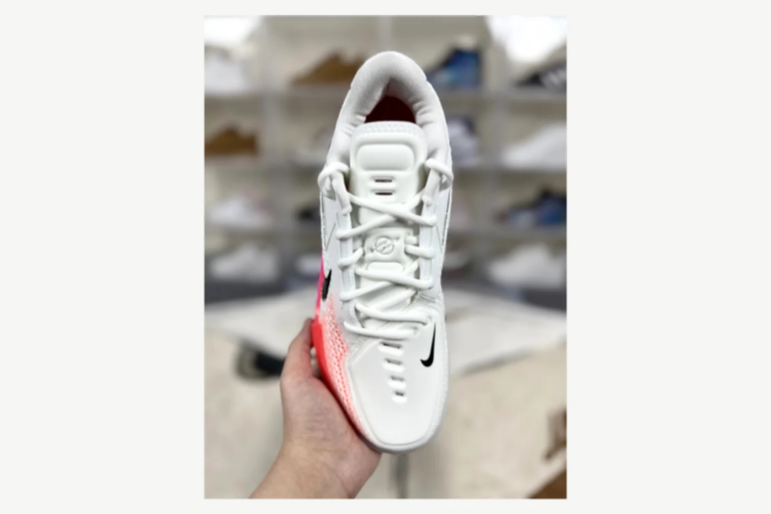 Nike Air Zoom GT Cut 1 White Black Low Top shopping brief image SKU 1194924924 thumbnail 2