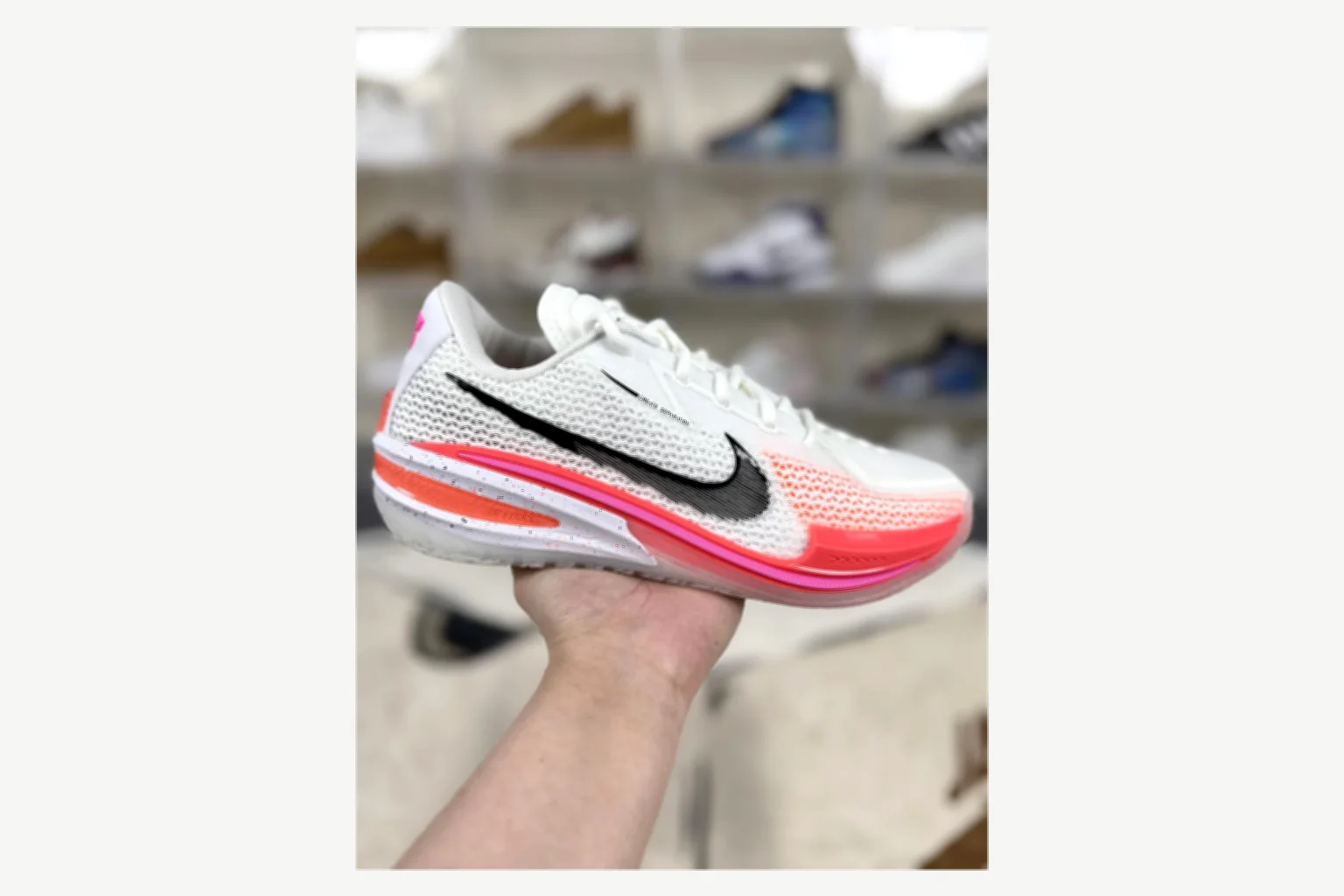 Nike Air Zoom GT Cut 1 White Black Low Top shopping brief image SKU 1194924924 thumbnail 4
